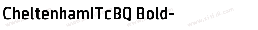 CheltenhamITcBQ Bold字体转换